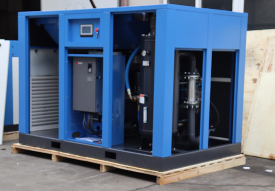 TUV Touchable αεροσυμπιεστής 132kw βιδών ελέγχου
