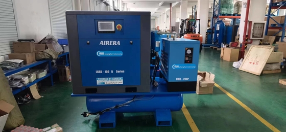 VSD 16bar 7.5kw 10hp Συμπιεστήρας βίδες για τη βιομηχανία κοπής λέιζερ