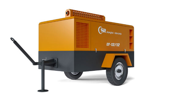 Συμπιεστής βιδών diesel με το συνθετικό/ορυκτέλαιο για τη βιομηχανική/εμπορική χρήση