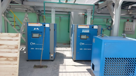 30% εξοικονόμηση ενέργειας 37kw/100hp VSD κομπρεσέρ βίδας 7-15bar