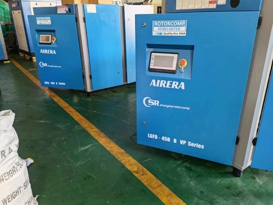 30% εξοικονόμηση ενέργειας 30kw/40hp VSD κομπρεσέρ βίδας 7-15bar