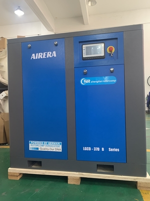LGCD-37KW Ηλεκτρική περιστροφική βίδα ψύξη αέρα συμπιεστή ψύξη αέρα τύπου ζώνης Προωθούμενη ροή αέρα ψύξης 4800M3/hr