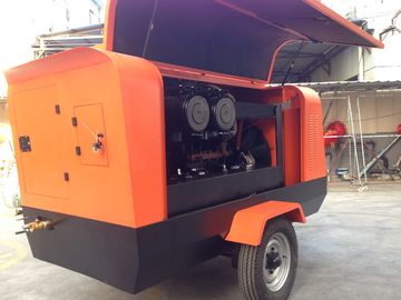 Καμία μηχανή diesel θορύβου - οδηγημένος φορητός αεροσυμπιεστής 360Cfm 100Psi για το σφυρί του Jack