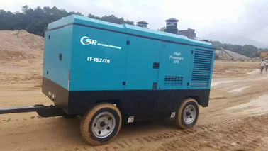 Κινητός συμπιεστής diesel της Cummins/συμπιεστής diesel 535Cfm 190Psi για την αμμόστρωση