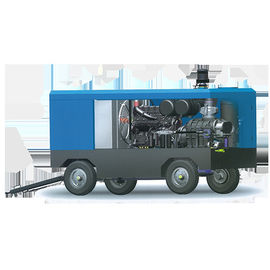 Περιστροφική βίδα 930Cfm 510Psi υψηλών κινητή πετρελαινοκίνητη αεροσυμπιεστών