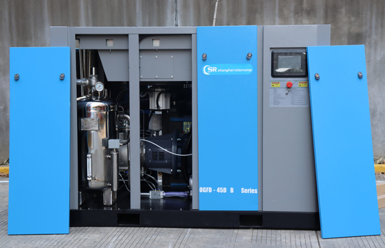 Shanghai Rotorcomp OGFD-45D B Oil Free Air Compressor άμεση κίνηση σταθερή ταχύτητα μεταβλητή ταχύτητα για βιομηχανικά