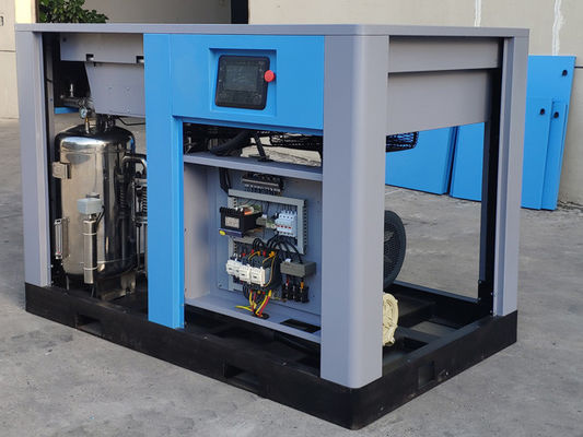 110KW ελεύθερος αεροσυμπιεστής βιδών πετρελαίου τύπων εμβόλων για τη λίπανση νερού