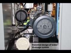 Ελεύθερος περιστροφικός αεροσυμπιεστής βιδών πετρελαίου για τη μεταλλεία 10hp μεταλλουργίας - 100hp