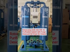 Rotorcomp HDR-250 HXF Purge Desiccant Air Dryer: Υψηλής χωρητικότητας, ενεργειακής απόδοσης και αξιοπιστίας