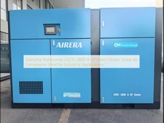 Σαγκάη Rotorcomp LGCD-280D Β VP Direct Driven Screw Air Compressor Ιδανικός για βιομηχανικές εφαρμογές